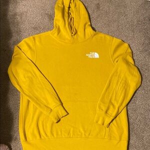 The North Face mustard, Yellow Hoodie for Men